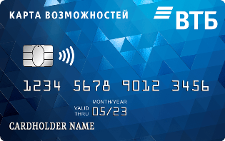 Mastercard Standard «Карта возможностей» — ВТБ