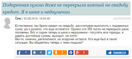 Низкий кредит