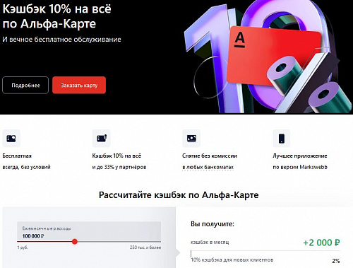 Кэшбэк по бизнес карте. Кэшбэк свой в альфе.